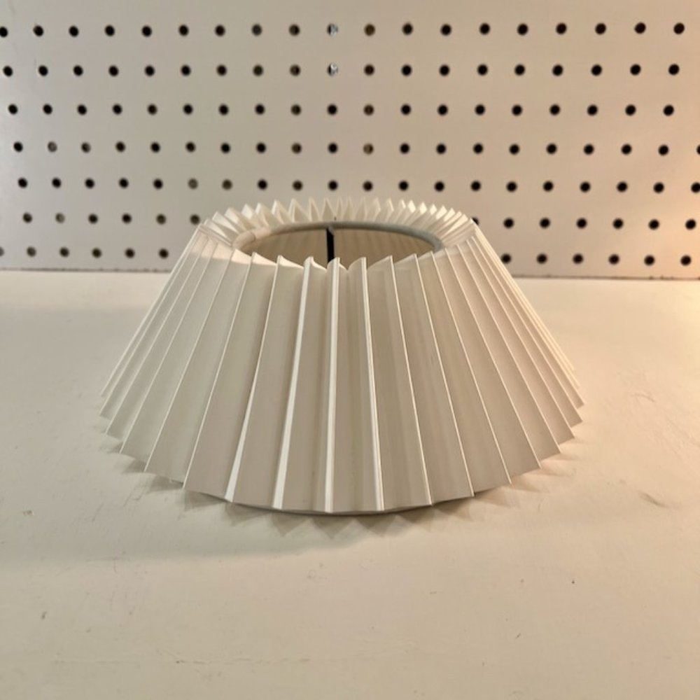 Anthropologie Harriet Pleated Shade · Black Frame